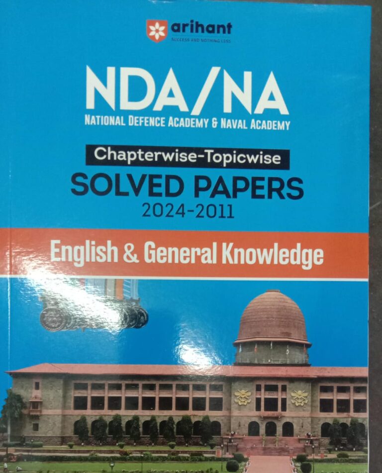 Arihant Nda Na Solved Papers English General Knowledge